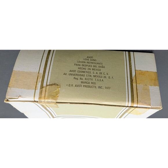 Lot Avon Love Song Skin So Soft Frosted Glass Bird Bottle/ Blend 7 Men's Cologne - Picture 4 of 8